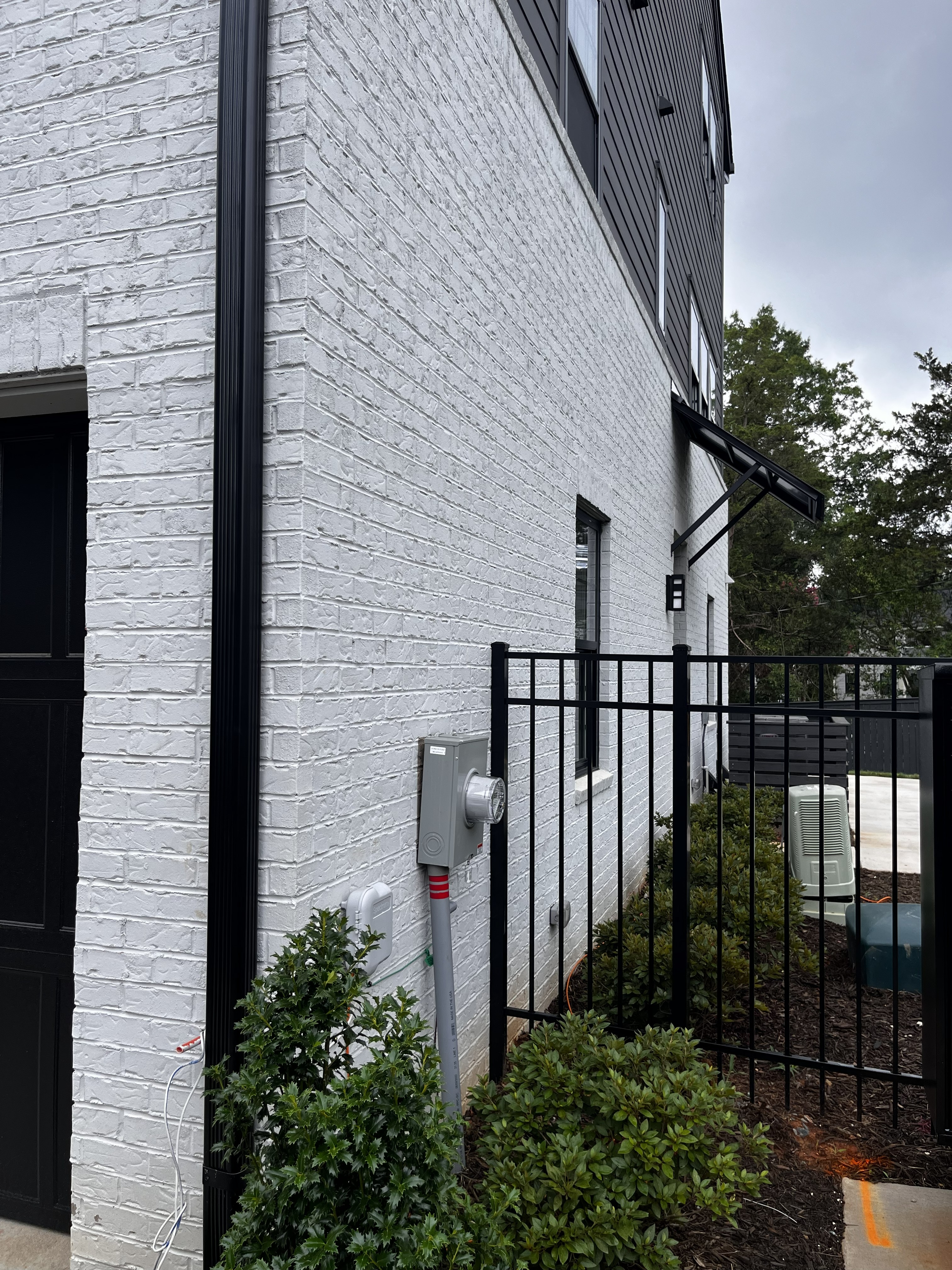 Commercial painted brick masonry by SD Masonry in Charlotte, NC