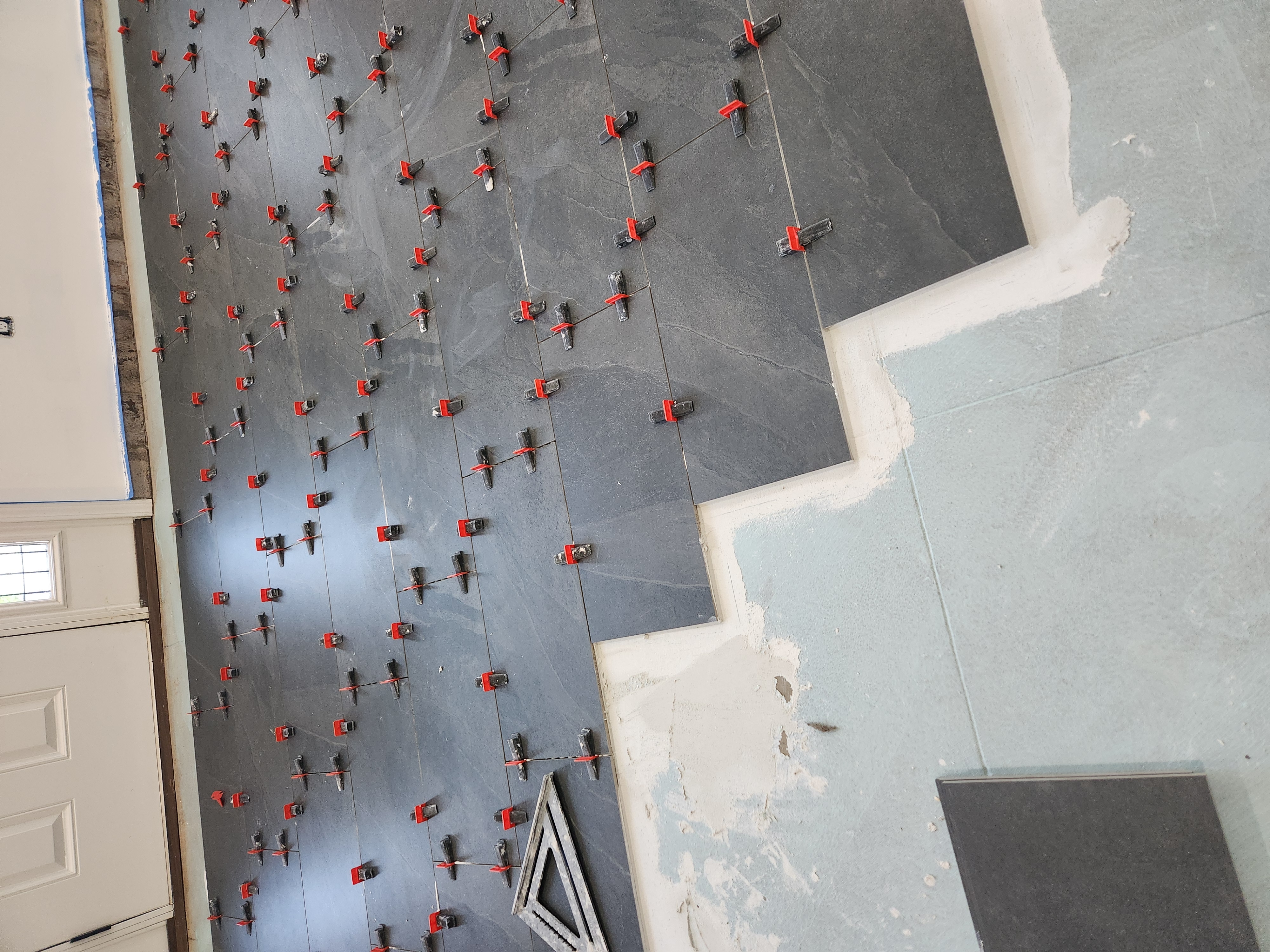 Stone installation project in North Carolina by SD Masonry