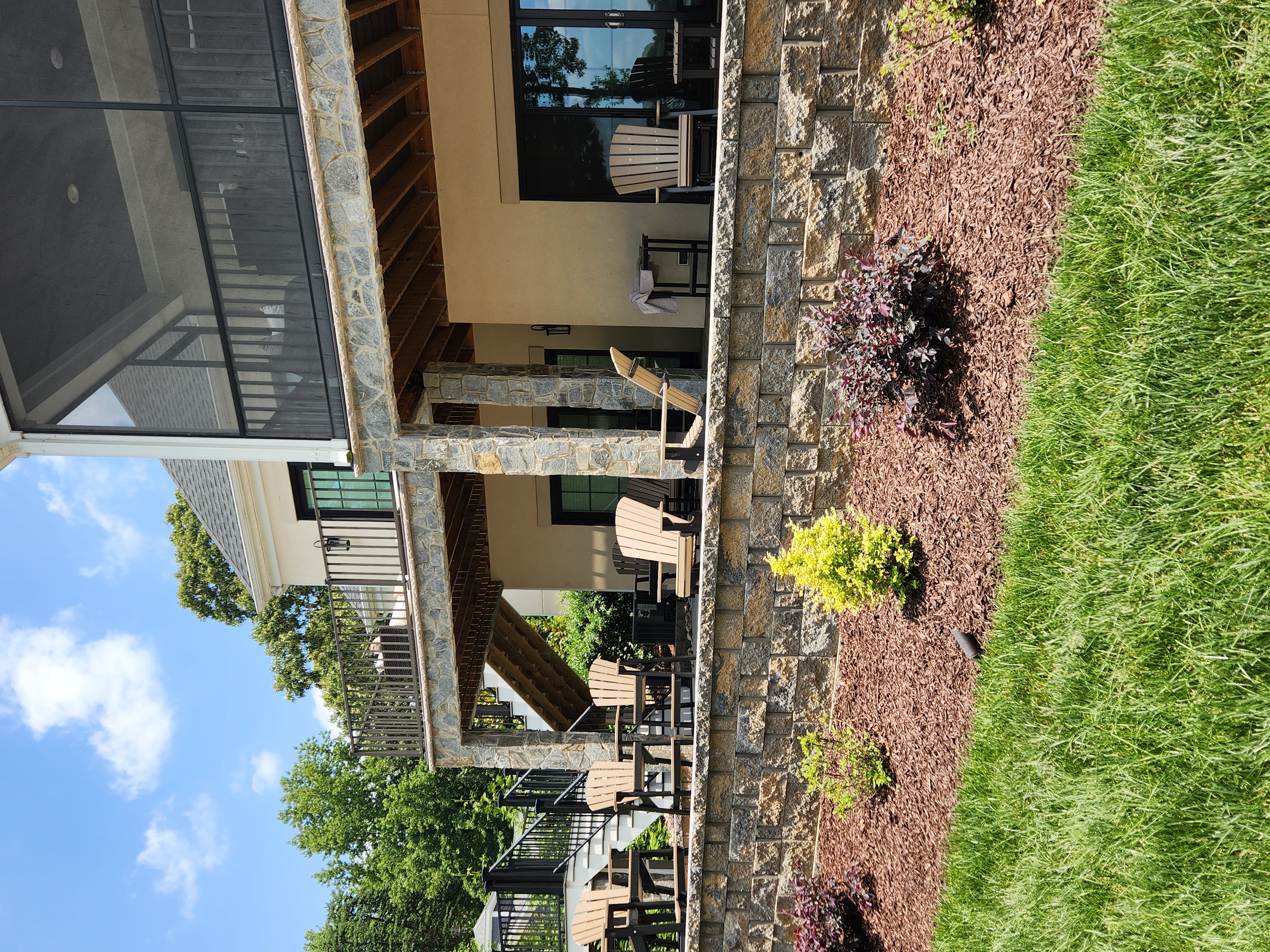 Stone masonry work in Charlotte, NC by SD Masonry